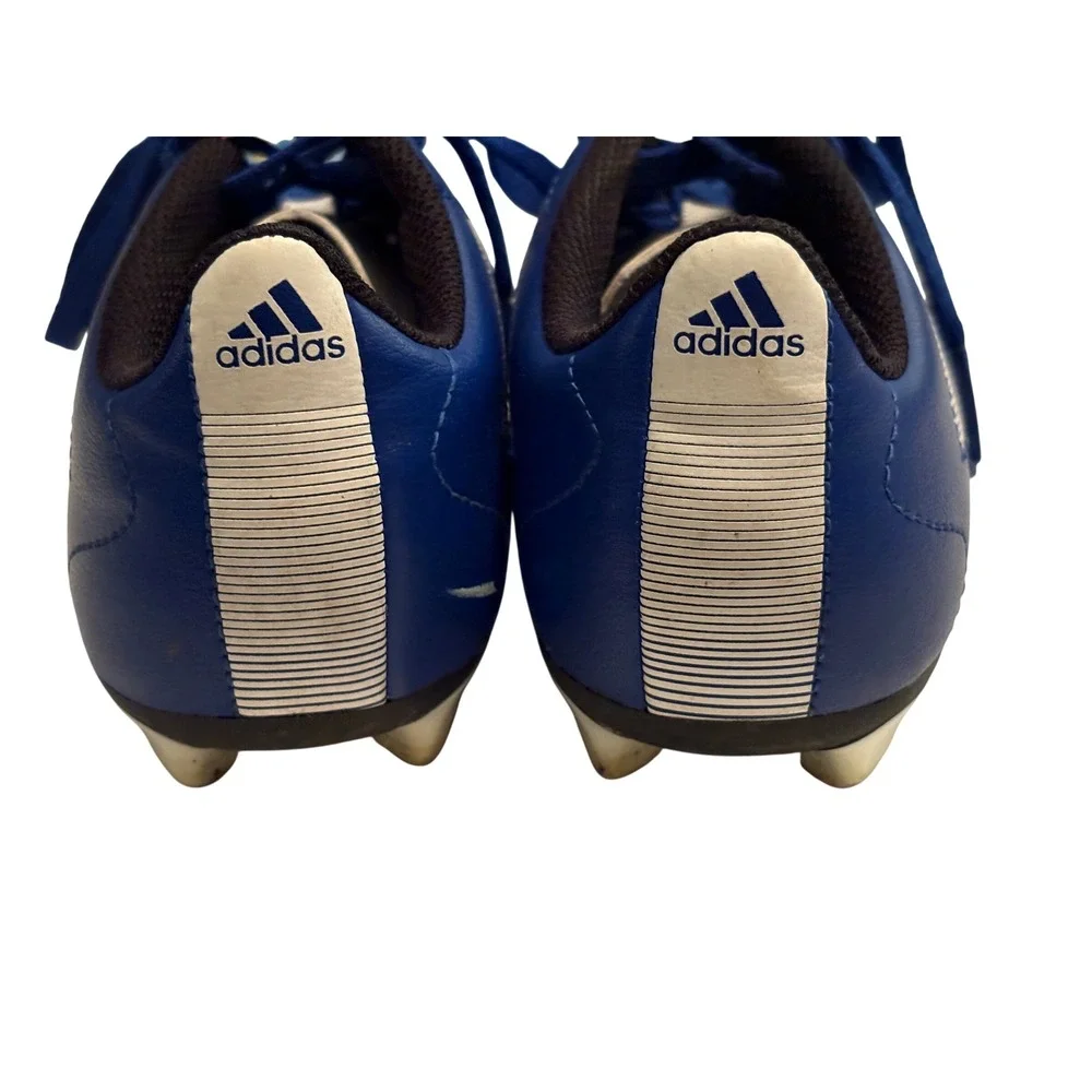 Adidas SGC Goletto VIII FG Blue Soccer Cleats Shoes 3 Team Sports Utility KIDS